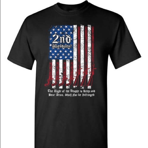 2nd Amendment The Right To Bear Arms Should Not Be Infringed T-shirt NRA Guns - Picture 1 of 3